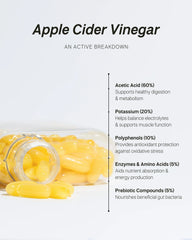 Tonik Apple Cider Vinegar Capsules – 120 Capsules | Gut Health