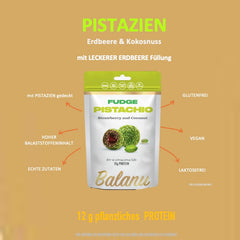 Fudge Cherry and Pistachio Snack 110g