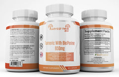 Turmeric w/BioPerine - 650mg