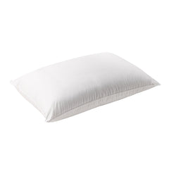 NNEDSZ Natural Sleep White Bamboo Blend Medium Profile Pillow