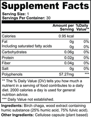 Birch Chaga Microbiome Wellness Capsules