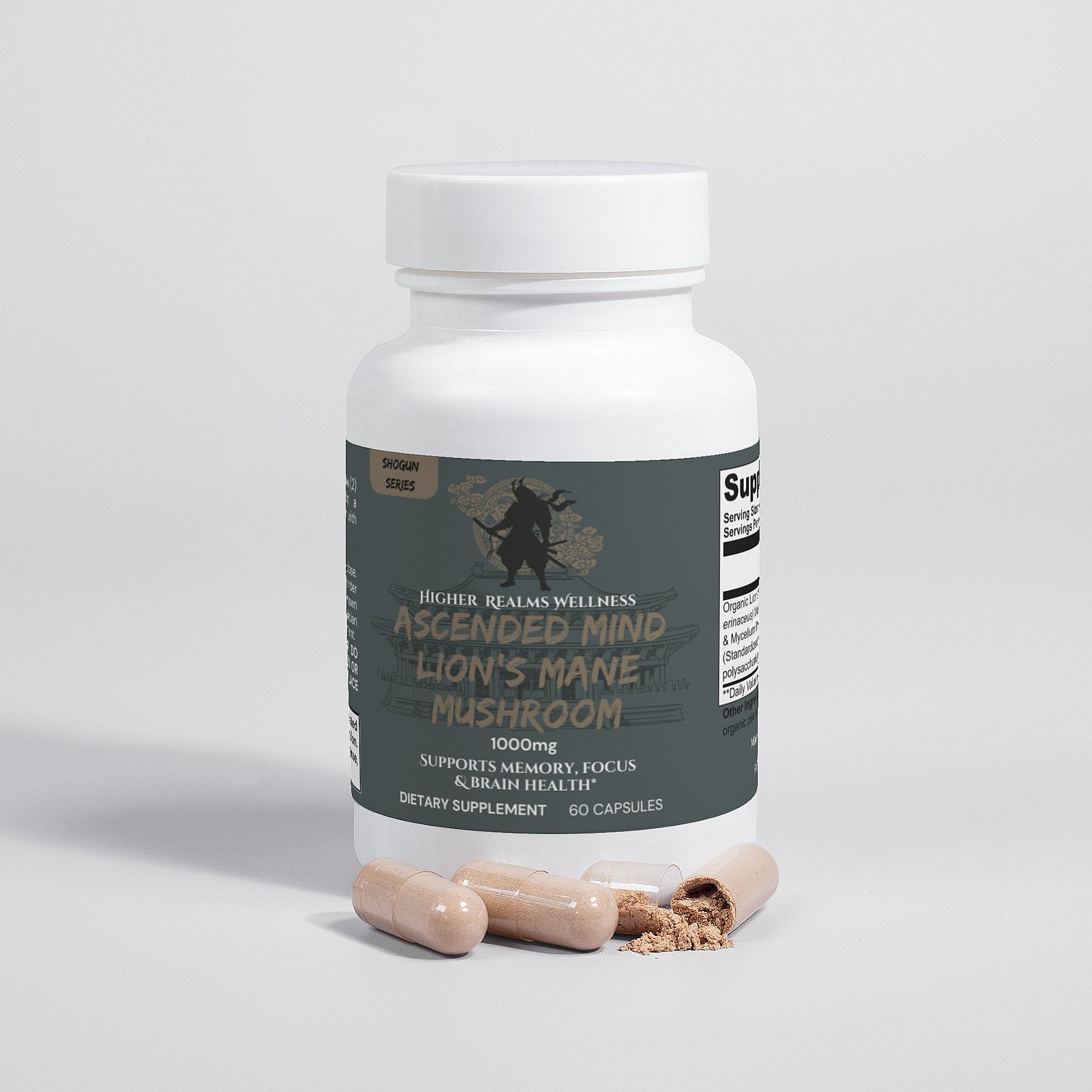 Ascended Mind Lion's Mane Mushroom