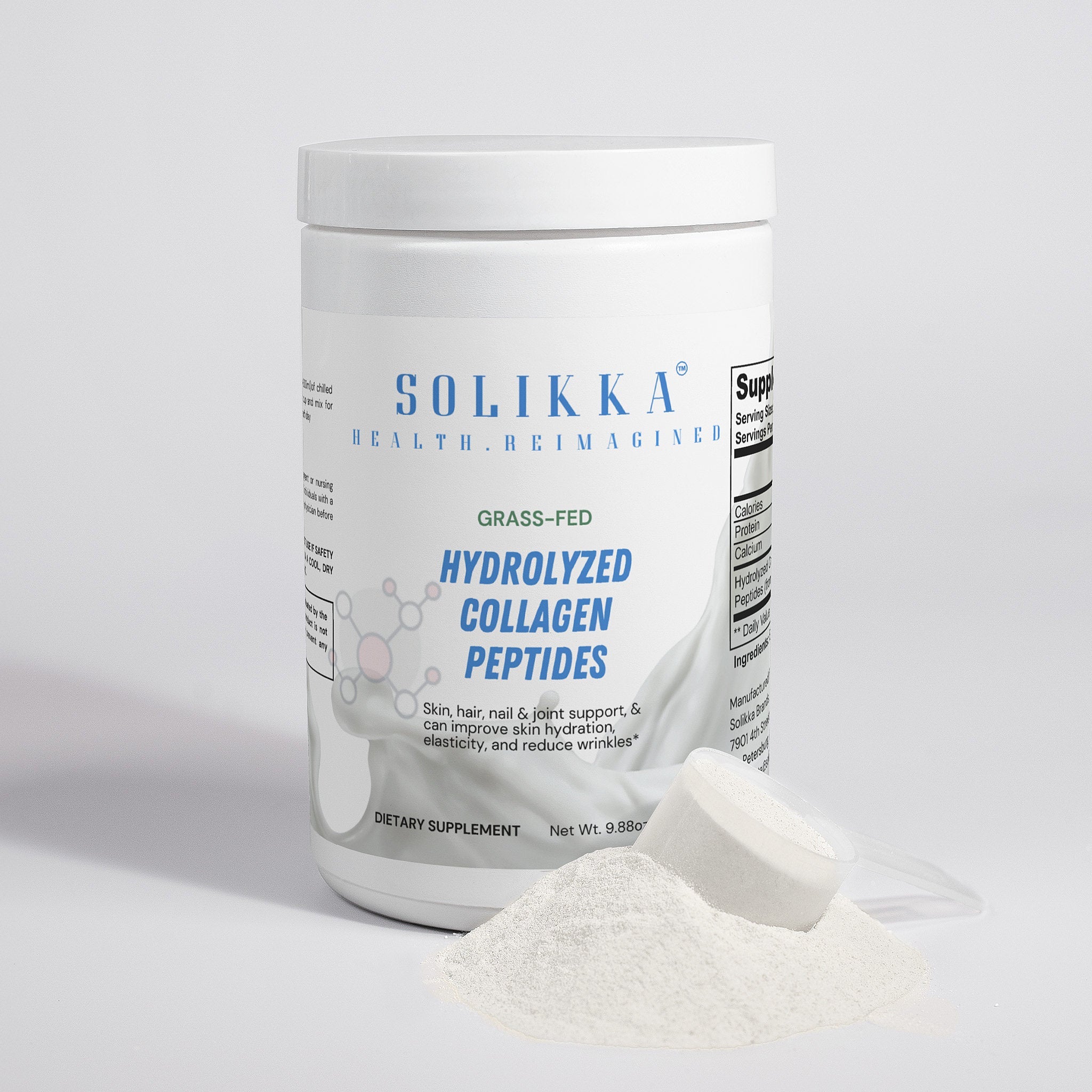 Grass-Fed Hydrolyzed Collagen Peptides
