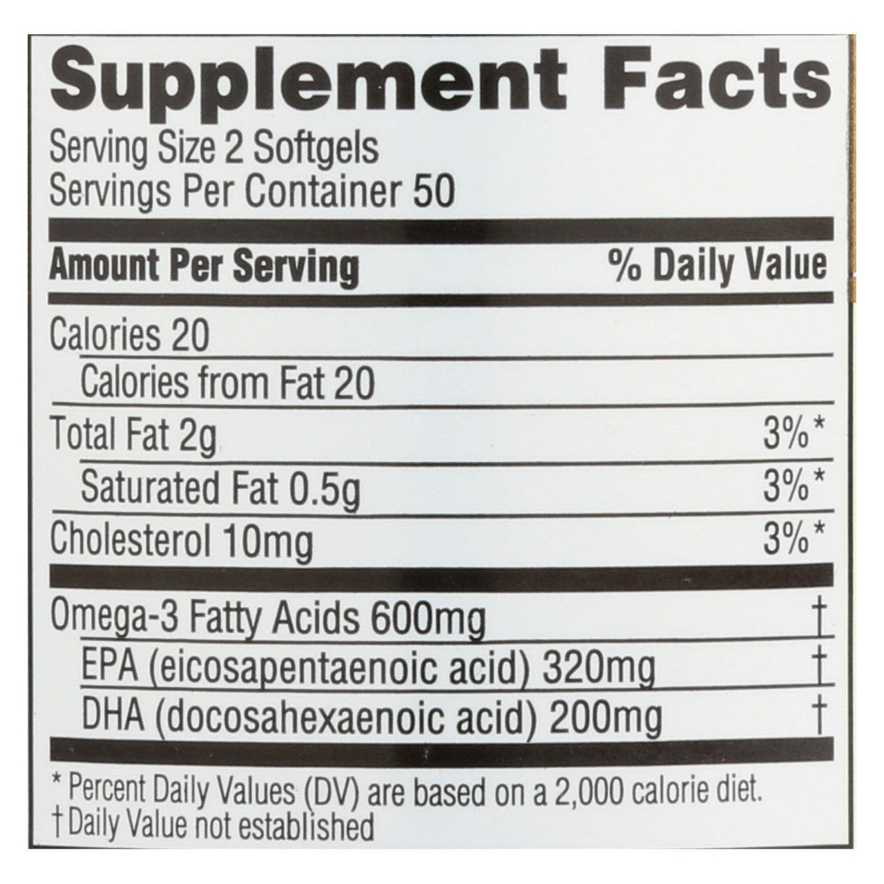 Spectrum Essentials Fish Oil Omega 3 (1x100 CAP)