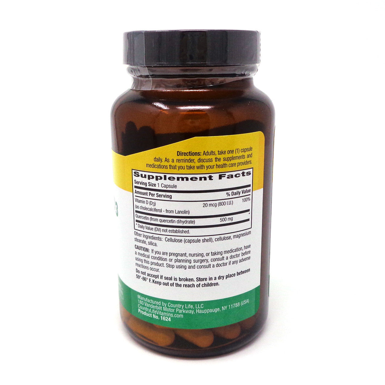 CLV QUERCETIN + D3 ( 1 X 90 CAP)