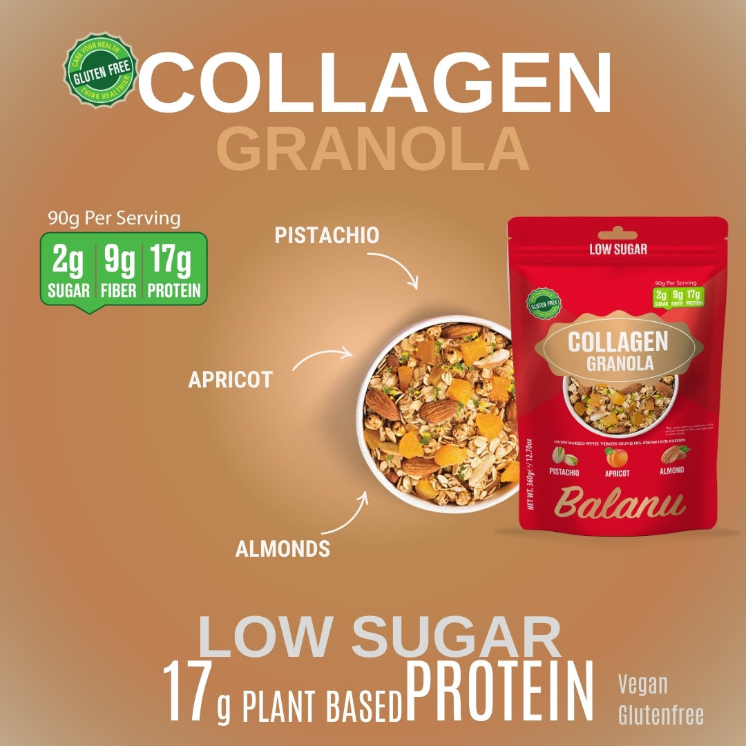 Keto Collagen Granola 360 gr