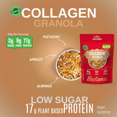 Keto Collagen Granola 360 gr