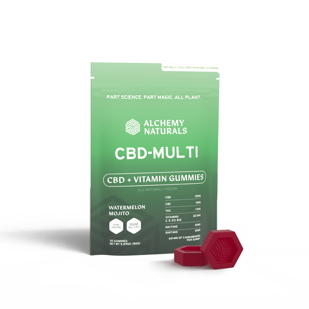 6-Pack: CBD Multi-Vitamin Gummies