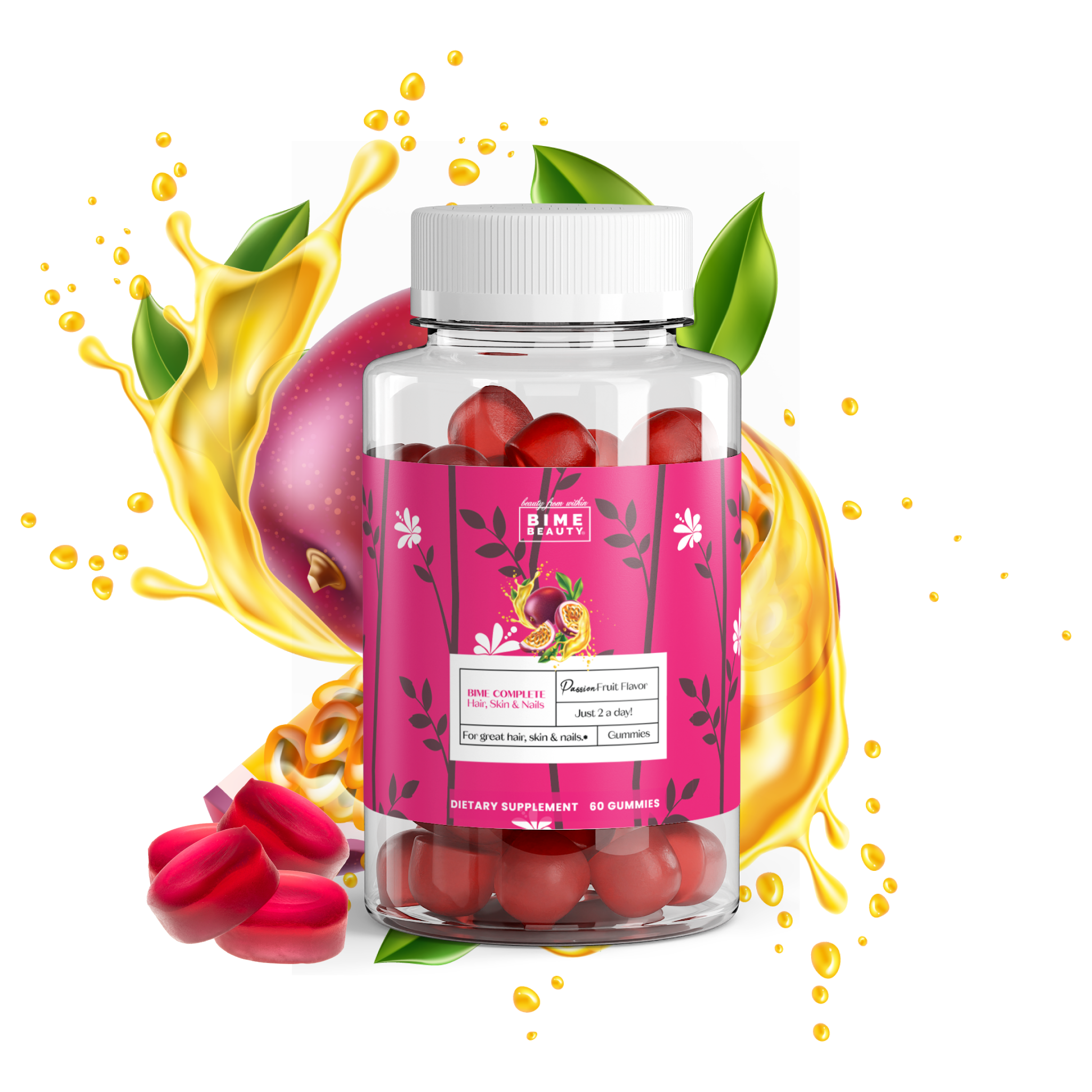Bime Complete Hair, Skin & Nail Gummies