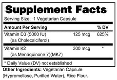 SunPower D3 5000 IU & K2