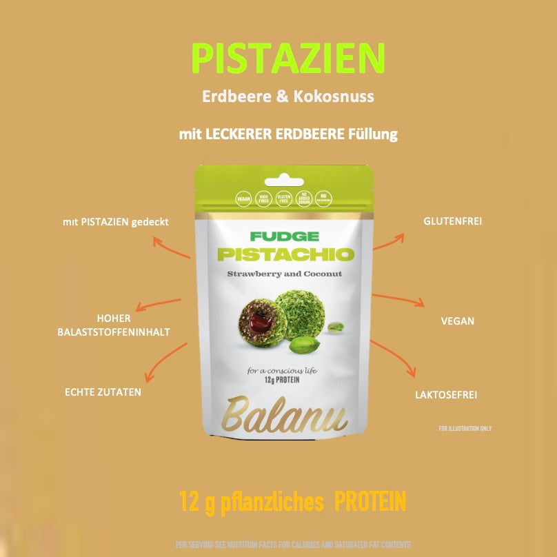 Fudge Cherry and Pistachio Snack 110g