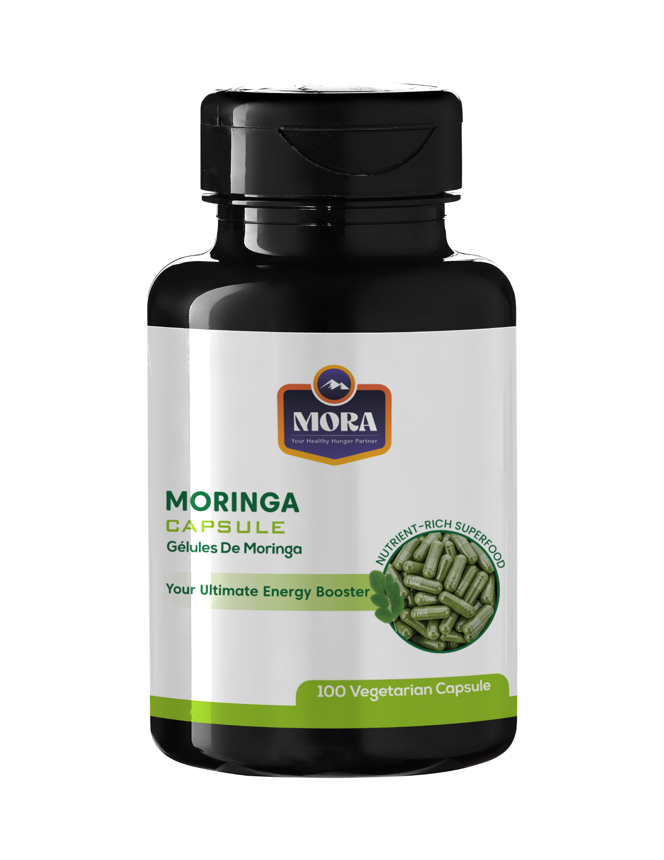 Moringa Capsules for Immunity & Antioxidant Support
