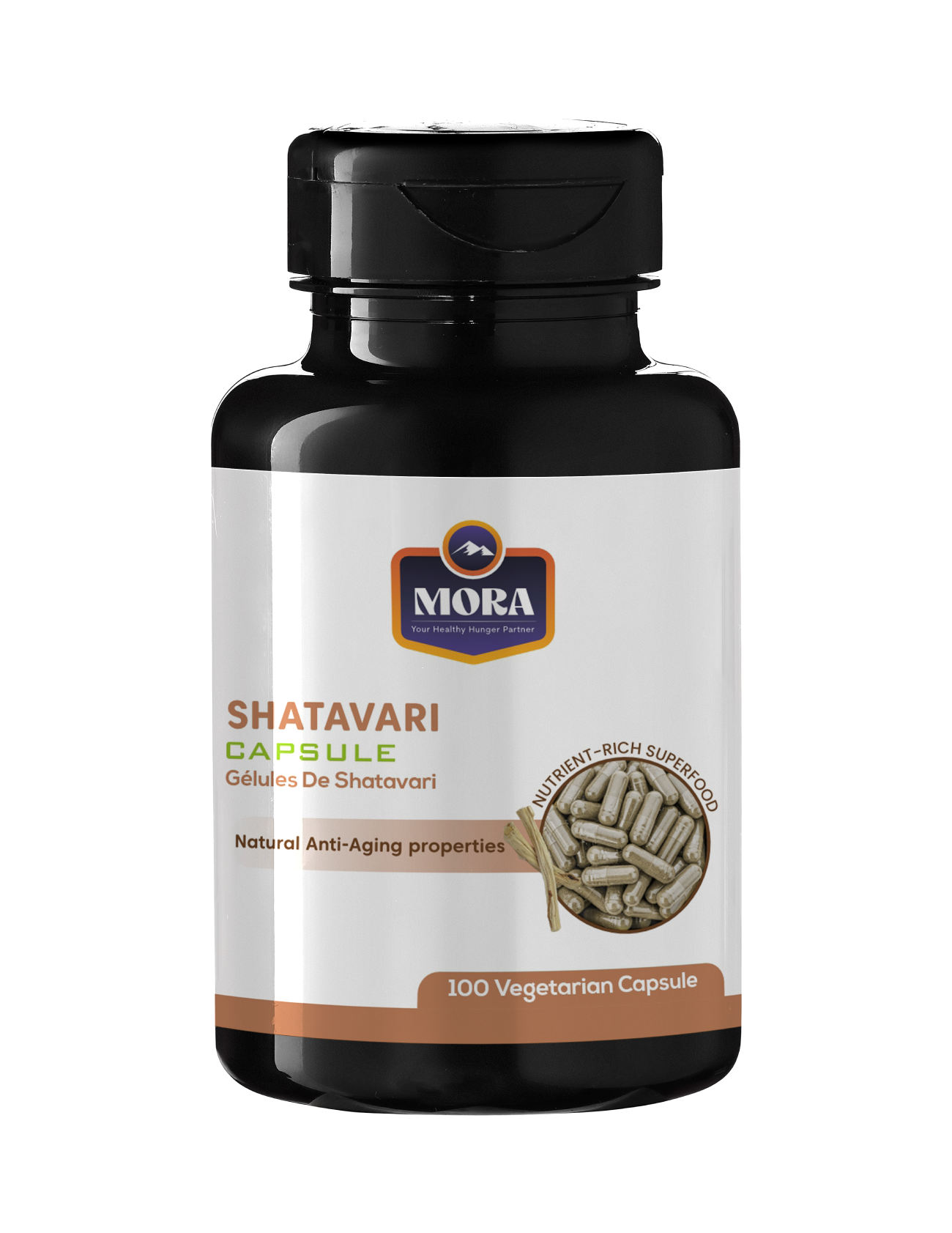 Shatavari Capsules for Hormonal Balance & Vitality