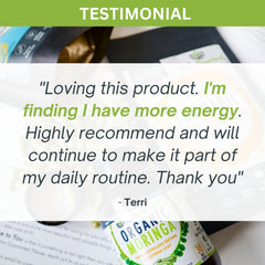 Organic Pure Moringa Leaf Capsules | 60 Vegan Capsules