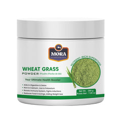 Wheat Grass Powder for  Gut Health, Natural Cleanse & Energy Boost