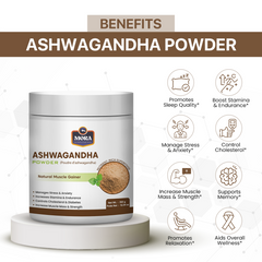 Ashwagandha Powder for Stress Relief & Energy