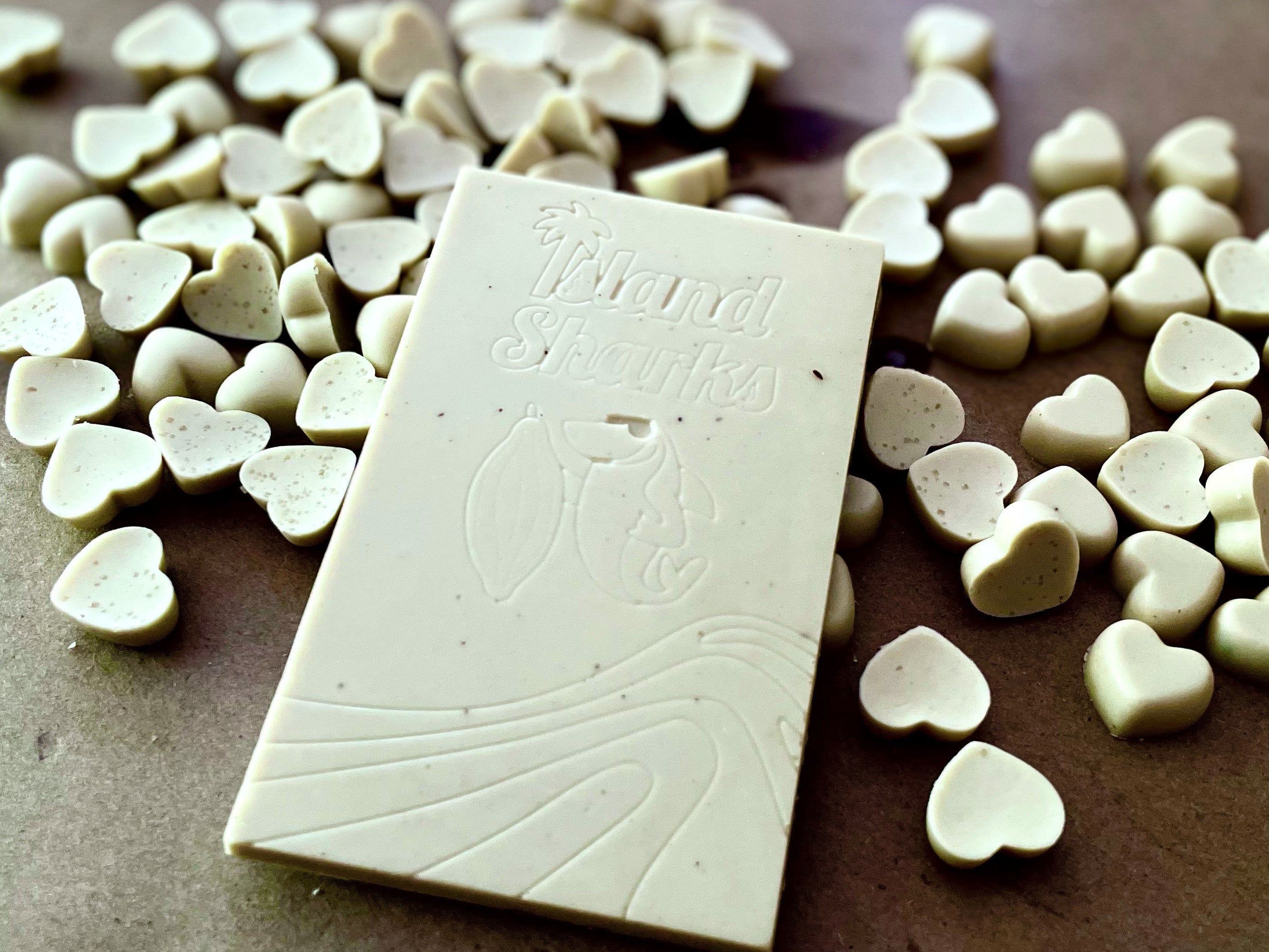 Vegan 0 Percent White Chocolate w/ 100% Hawaiian Vanilla Bean 3-Pack!