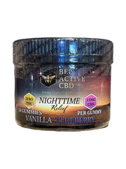 Bee Active CBN Sleep Gummies – Vanilla Blueberry