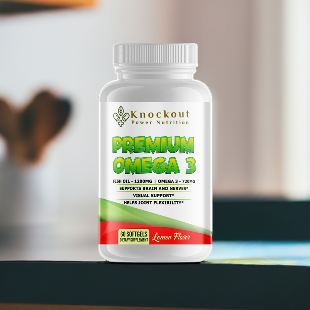 Premium Omega 3 Fish Oil- EPA-DHA