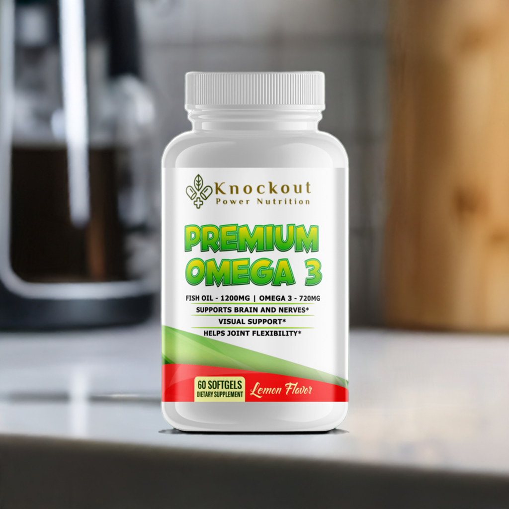 Premium Omega 3 Fish Oil- EPA-DHA